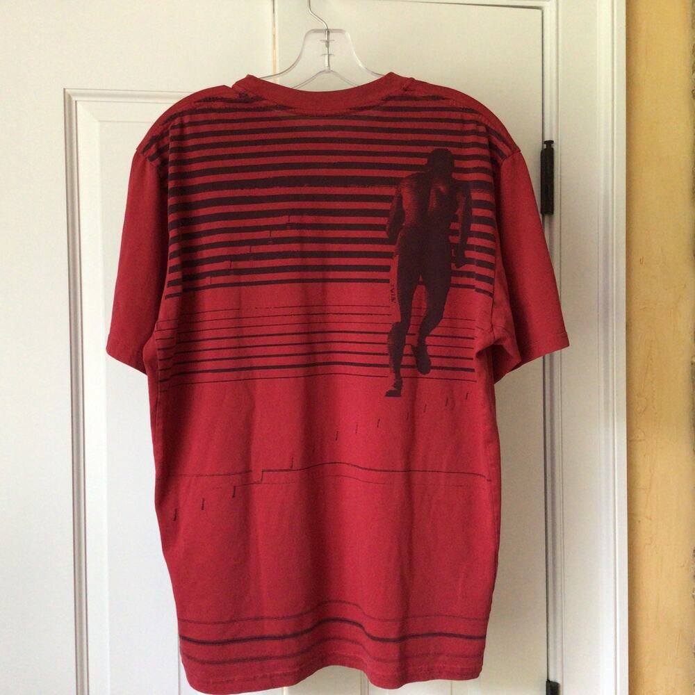 Men's Nike Dry Fit Red T-Shirt Sz Lq/;